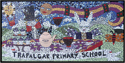 Trafalgar Primary School mosaic