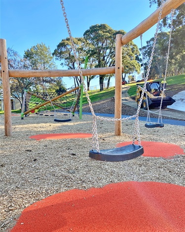 Enjoy the new five-way swing, fun for everyone!